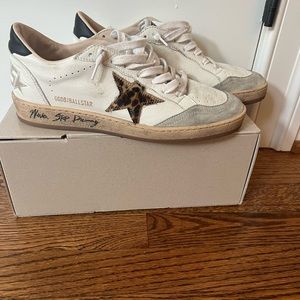 Golden Goose Ball Stars - like new condition - sz 39